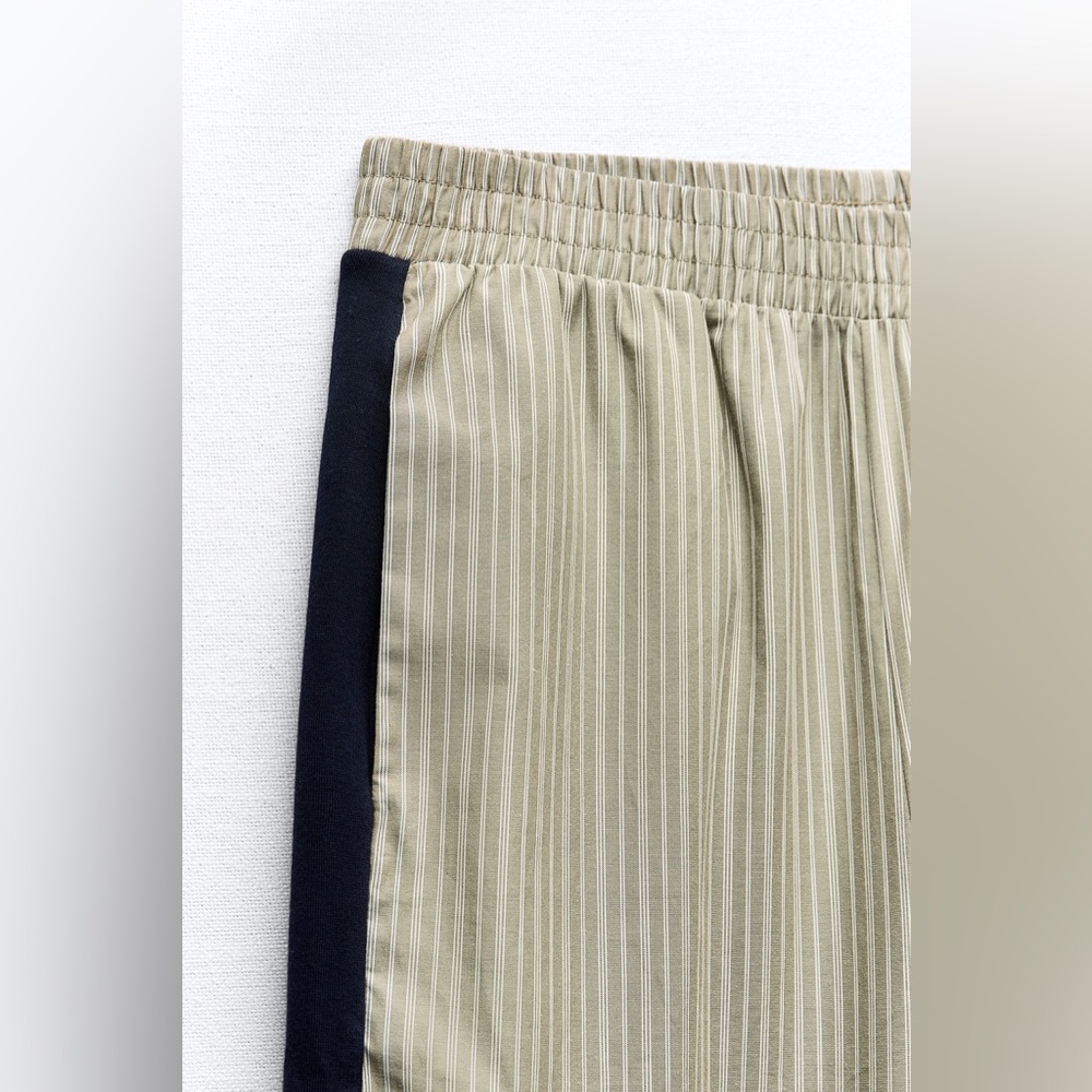Zara contrasting varsity pants - Picture 5 of 8